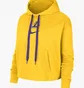 Худі жіноче Nike Los Angeles Lakers Courtside Yellow Dn4735-728