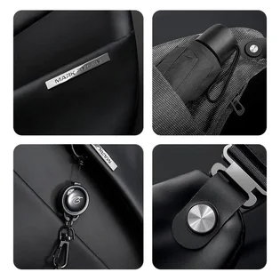 Сумка чоловіча Mark Ryden Halfmoon Grey MR2206