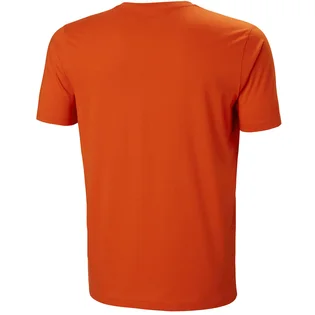 Футболка мужская Helly Hansen Logo T-Shirt Orange 33979-300