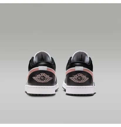 Кросівки чоловічі Air Jordan 1 Low White/Black 553558-165