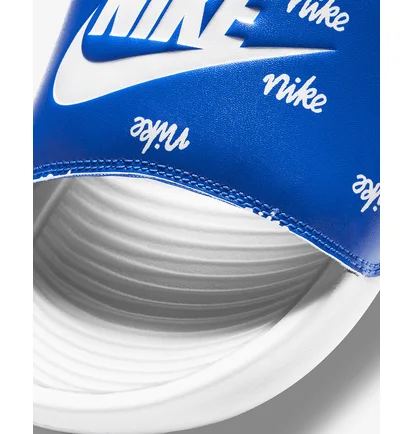 Тапочки мужские Nike Victori One Slide Print Blue/White CN9678-400