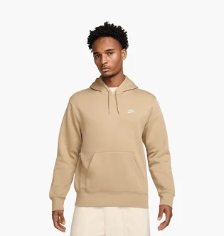 Худи мужское Nike M Nk Club Bb Po Beige FN3859-297