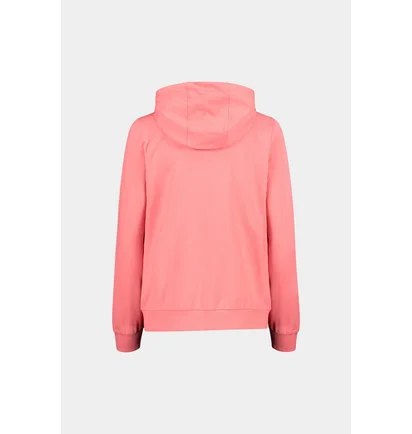 Толстовка женская CMP Jacket Fix Hood Peach 32D8016-B557
