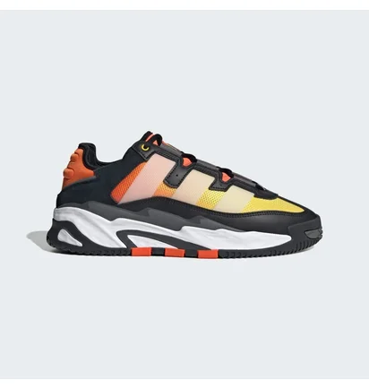 Кроссовки мужские Adidas Niteball Shoes Black/Orange ID8074