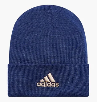 Шапка мужская Adidas Logo Woolie Blue GS2104