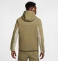 Толстовка мужская Nike Tch Flc Fz Wr Hoodie 2025 Beige/Olive HV0949-222