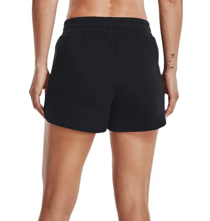 Шорты женские Under Armour Rival Fleece Black 1376257-001
