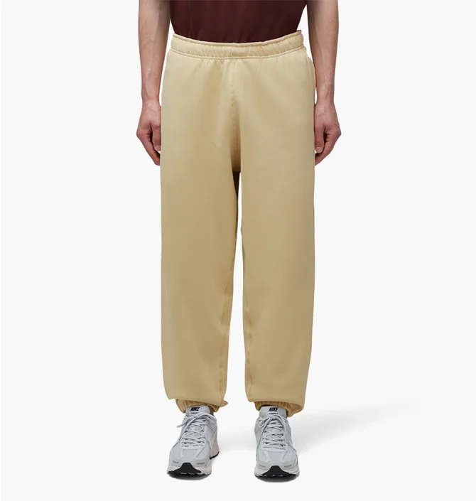 Штани чоловічі Nike Solo Swoosh Fleece Pant Beige DX1364-783