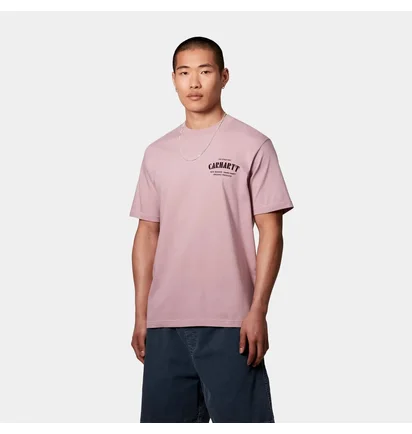 Футболка унісекс Carhartt WIP Catalogue C Logo Pink I034761.2P8XX