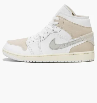 Кроссовки мужские Air Jordan 1 Retro Mid Se Craft White/Beige DM9652-120