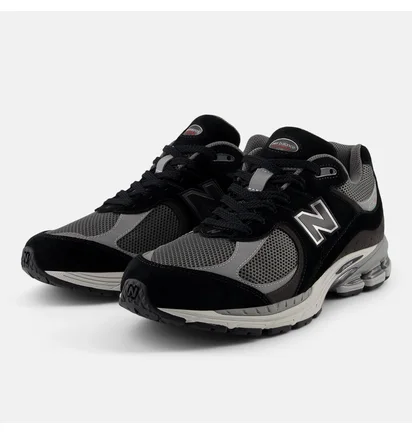 Кросівки чоловічі New Balance 2002R Black/Grey U2002RC