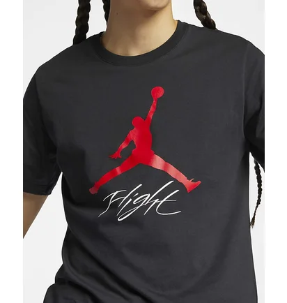 Футболка чоловіча Air Jordan T-Shirt Jumpman Flight Black AO0664-010
