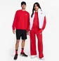 Свитшот женский Nike Sportswear Club Fleece Crewneck Sweatshirt Red DQ5473-657
