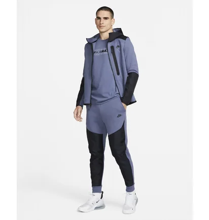 Штани чоловічі Nike Sportswear Tech Fleece Black/Blue DR6171-491