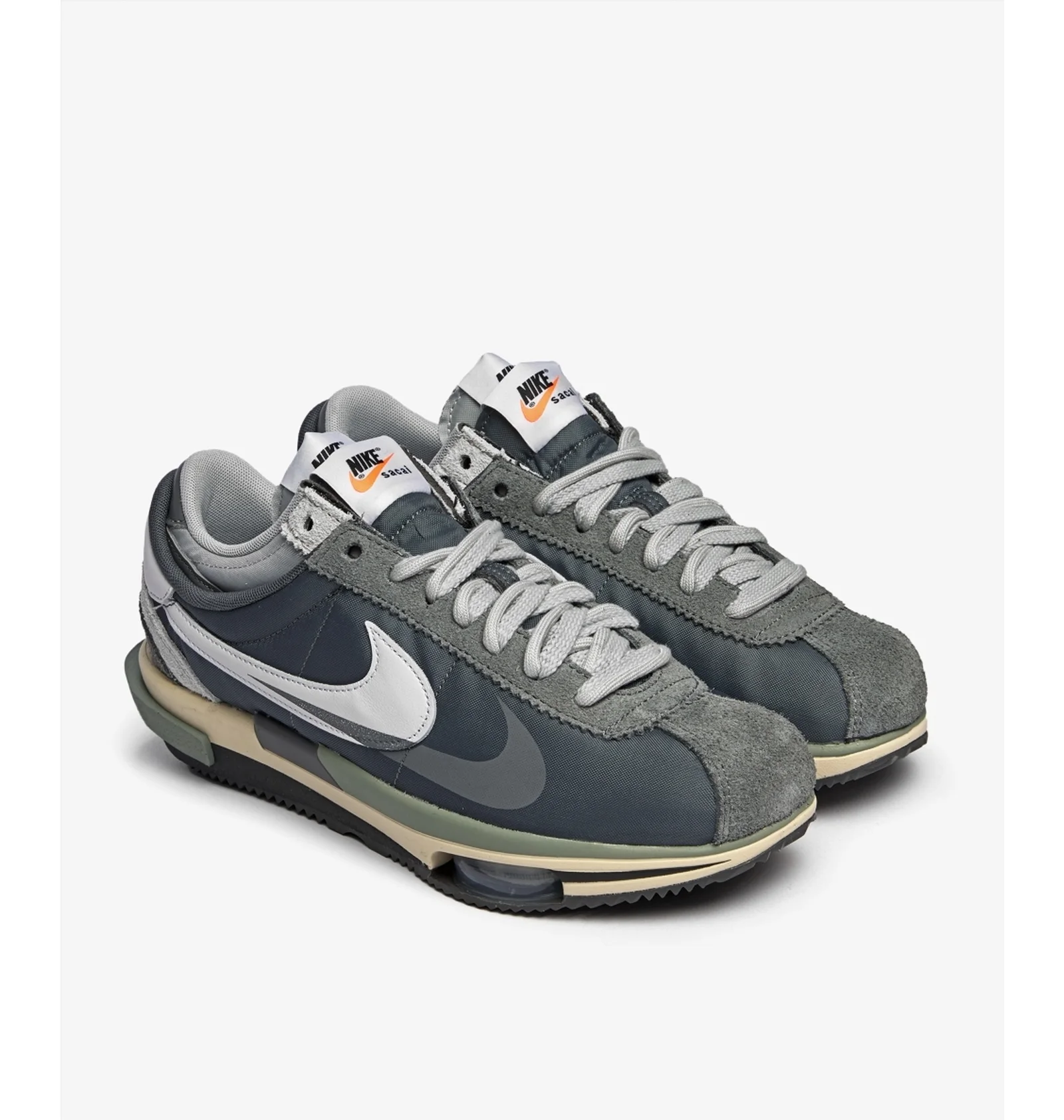 ᐉ Кроссовки мужские Nike Zoom Cortez Sp Grey X Sacai Grey DQ0581