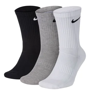Носки унисекс Nike U Nk Everyday Cush Crew (3 пары) Multi Sx7664-901