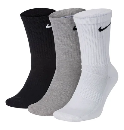 Шкарпетки унісекс Nike U Nk Everyday Cush Crew (3 пари) Multi SX7664-901