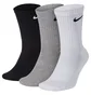 Шкарпетки унісекс Nike U Nk Everyday Cush Crew (3 пари) Multi SX7664-901
