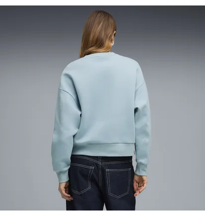 Світшот жіночий Puma Ess Elevated Oversiz Light Blue 634578-47