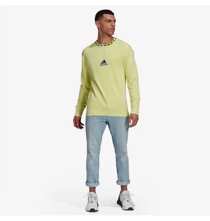 Світшот чоловічий Adidas Juventus 21/22 Icon Crew Sweatshirt Yellow GR2899