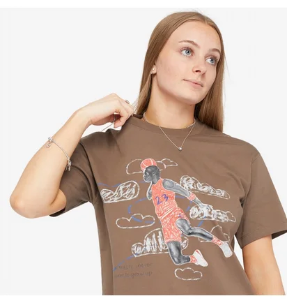 Футболка жіноча Air Jordan Artist Series Tee Brown DX0420-274