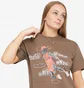 Футболка жіноча Air Jordan Artist Series Tee Brown DX0420-274