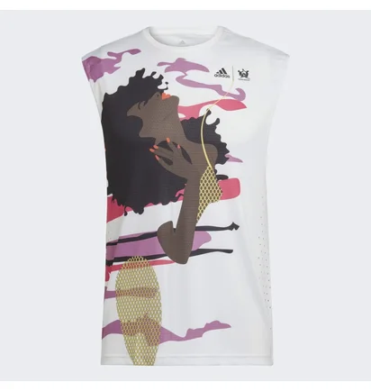 Майка унисекс Adidas Tennis New York Sleeveless Tee (Gender Neutral) White Hn9440