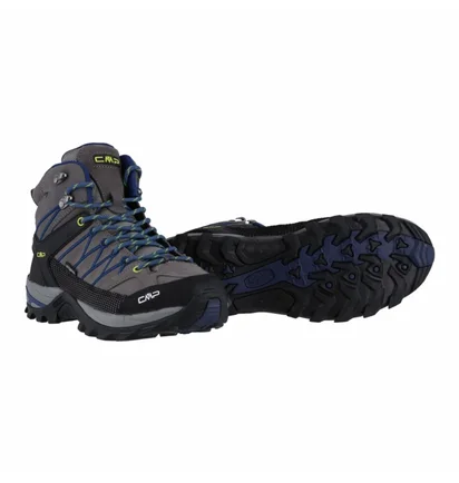 Черевики чоловічі CMP Rigel Mid Trekking Grey/Black 3Q12947-35UD