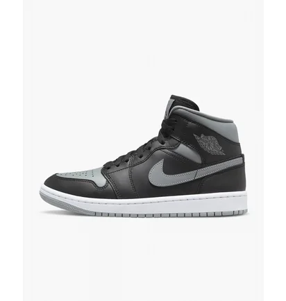 Кроссовки женские Nike Air Jordan 1 Mid Black Bq6472-007