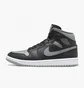 Кроссовки женские Nike Air Jordan 1 Mid Black Bq6472-007