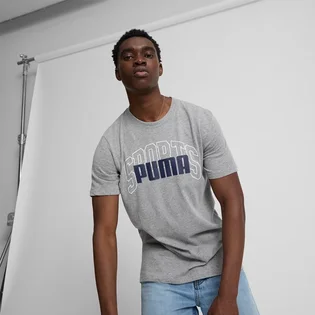 Футболка мужская Puma Collegiate Logo Tee Grey 682214-03