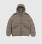 Пуховик чоловічий Stone Island Seamless Tunnel Nylon Down-Tc Hooded Jacket Brown 811543128-V0075