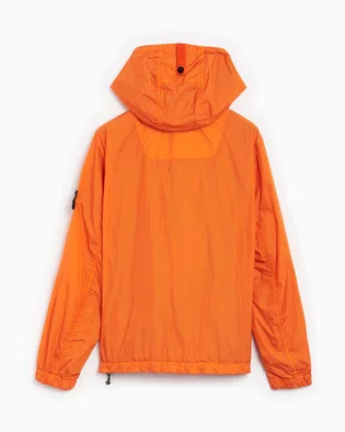 Ветровка мужская Stone Island Garment Dyed Hooded Lightweight Orange 801540922-V0032