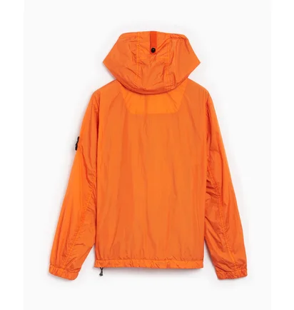 Вітровка чоловіча Stone Island Garment Dyed Hooded Lightweight Orange 801540922-V0032
