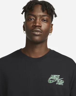 Футболка чоловіча Nike Nsw Os Brandriffs Lbr Black FB9817-010