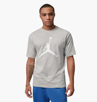Футболка мужская Air Jordan M J Jumpman Ss Crew Grey IF5568-050