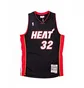 Майка чоловіча Mitchell & Ness Nba Swingman Jersey Miami Heat Road 2005-06 Shaquille ONeal Black SMJYAC18017-MHEBLCK05SON