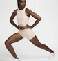 Топ женский Nike Pro Dri-Fit Beige FQ7934-207