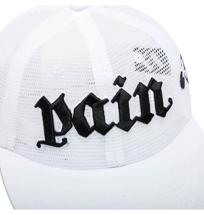 Кепка унисекс The Trilogy Tapes Ttt Pain All-Over Mesh White TTT13H002