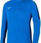 Кофта чоловіча Nike Long-Sleeve T-Shirt Dri-Fit Academy Men S Soccer Drill Top (Stock) Blue DR1352-463