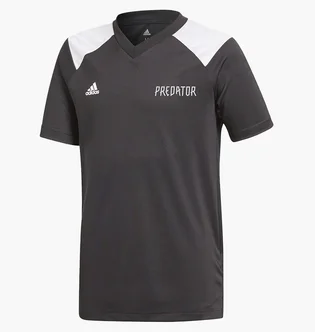 Футболка детская Adidas Predator Yb Ftb Jersey Black CF7319