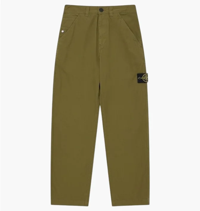 Штаны мужские Stone Island Ripstop Olive L1S151200014-S0184-V0019