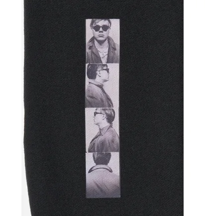 Свитшот унисекс Uniqlo Kaws Warhol Graphic Sweatshirt Black E476119-000