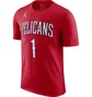 Футболка чоловіча Air Jordan Zion Williamson Pelicans Statement Edition Red CV9996-660