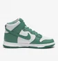 Кроссовки женские Nike Sportswear Dunk High Green/White DD1869-004