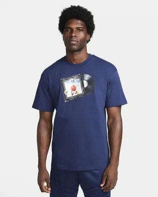 Футболка мужская Nike Max90 Basketball-T-Shirt Blue FQ4914-410