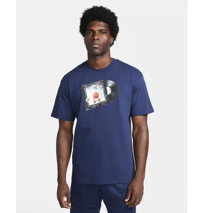 Футболка мужская Nike Max90 Basketball-T-Shirt Blue FQ4914-410