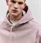 Худи мужское H&M Loose Fit Pink 0970819108