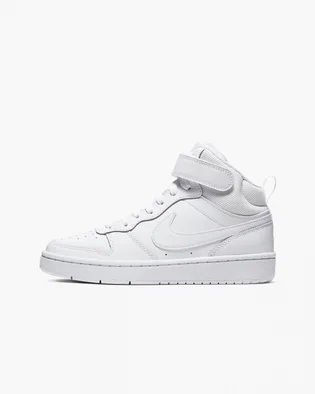 Кроссовки детские Nike Court Borough Mid 2 White CD7782-100