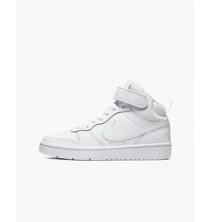 Кроссовки детские Nike Court Borough Mid 2 White CD7782-100